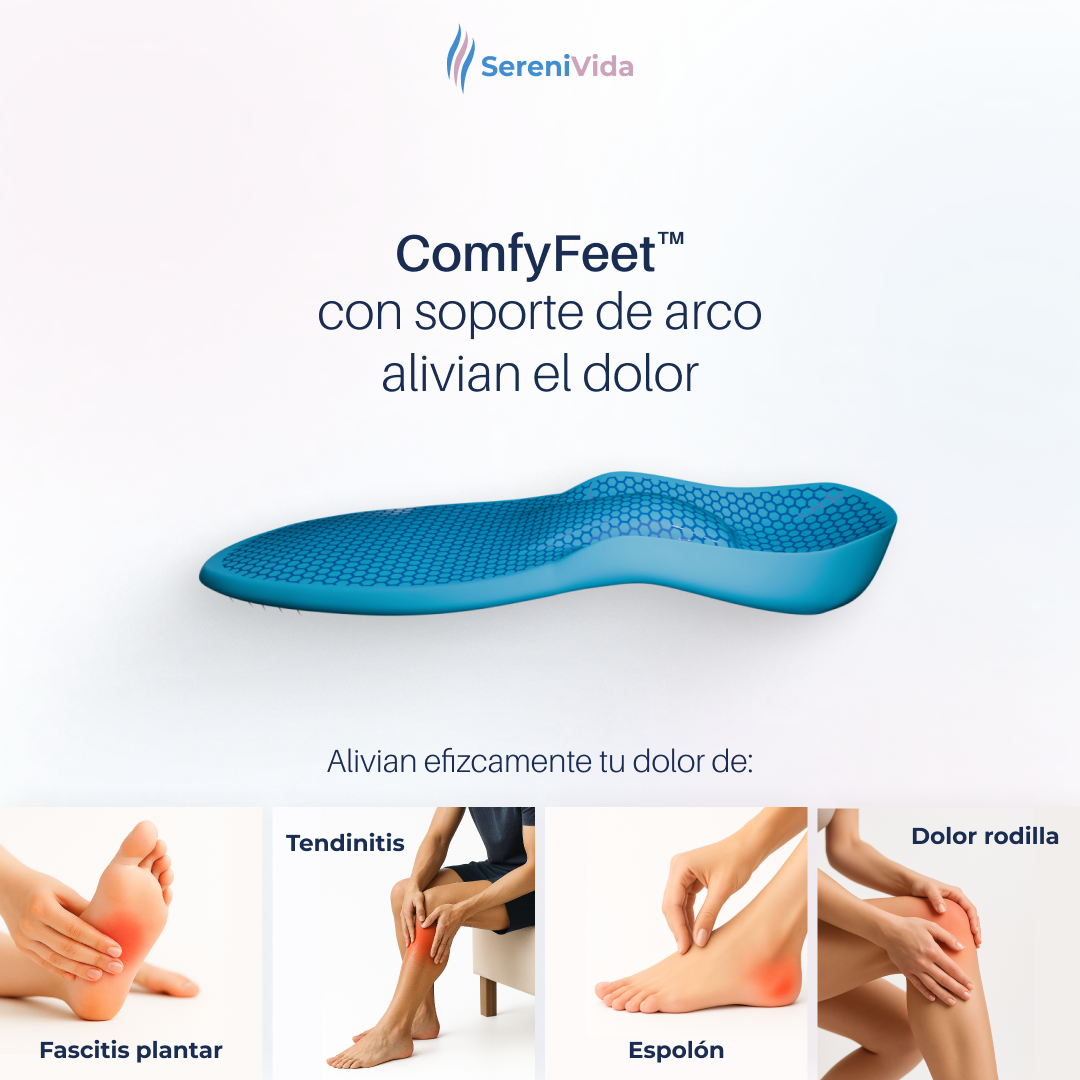 Kit SereniVida™ – Todo lo que tus pies necesitan para sentirse ligeros, sin dolor y sin estrés.