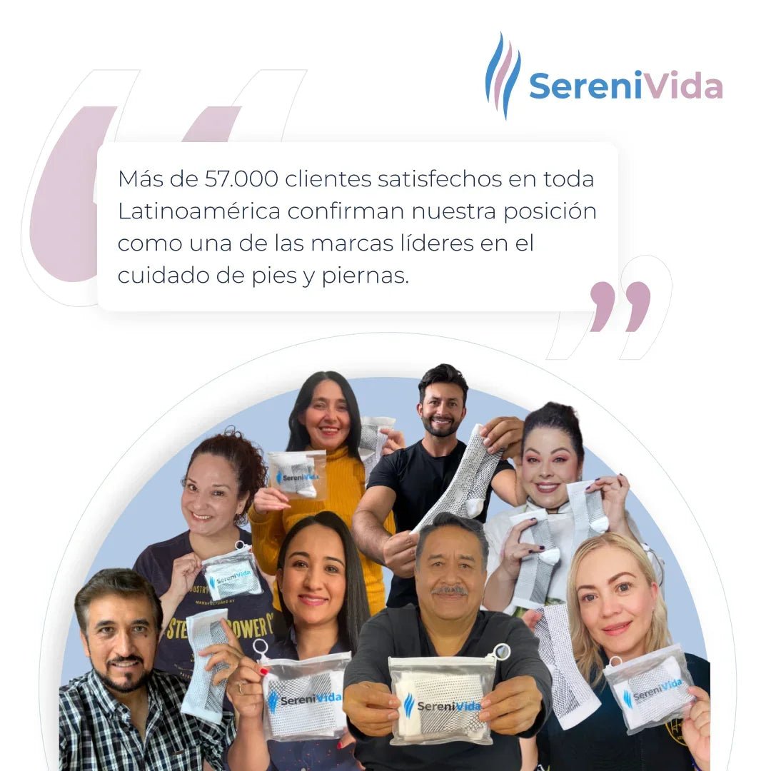 Kit SereniVida™ – Todo lo que tus pies necesitan para sentirse ligeros, sin dolor y sin estrés.