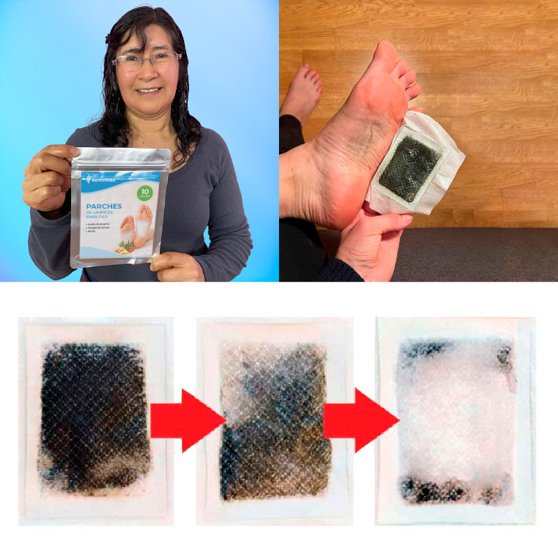 Almohadillas Detox para Pies (10 unidades)